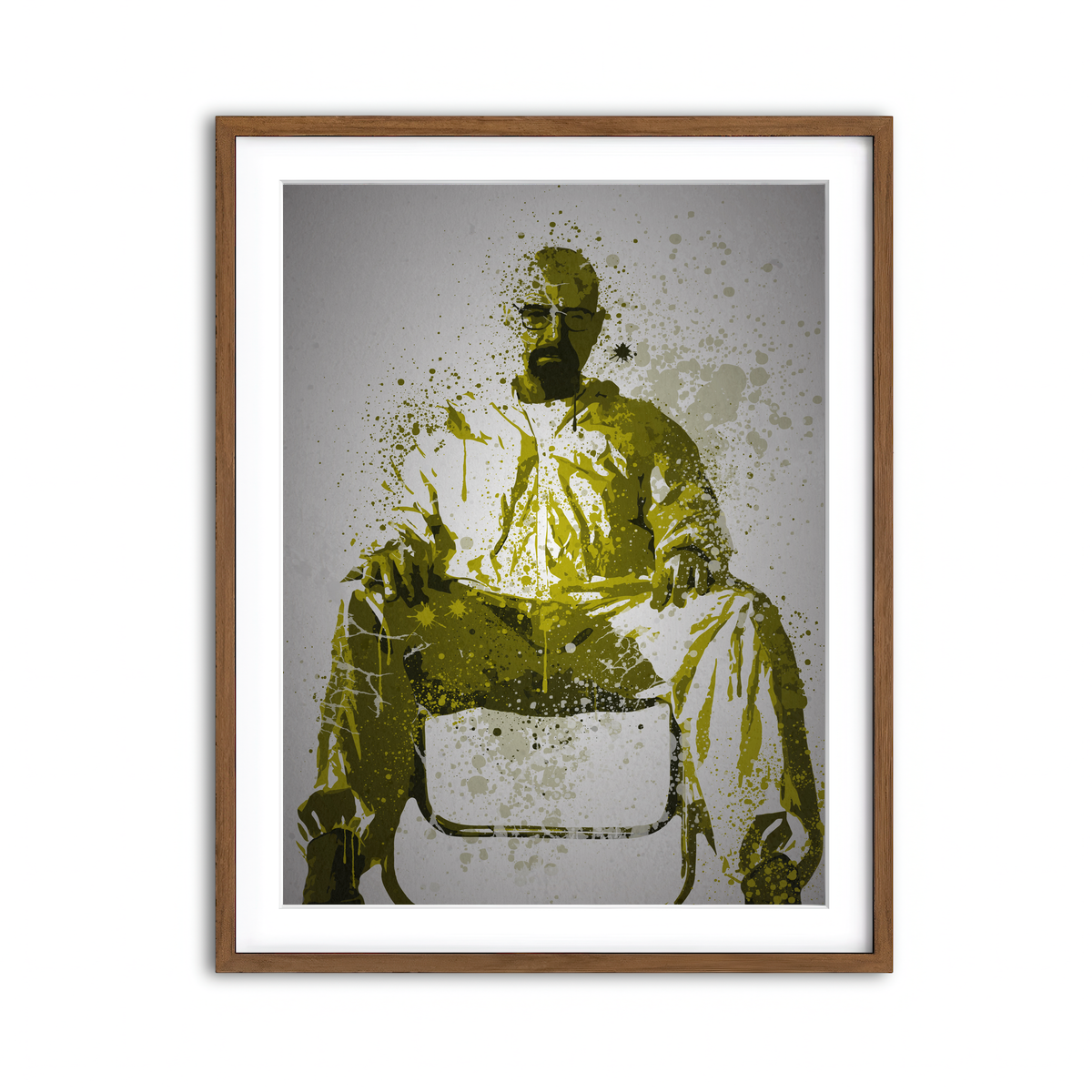 Framed Print 3x4 Walnut