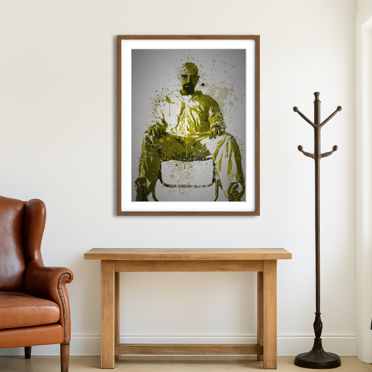 AUTO-MOCKUP ROOM | Heisenberg Wall Art