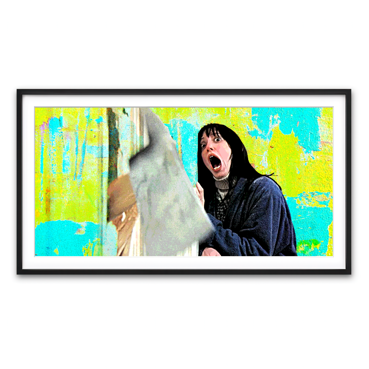 Framed Print 2x1 Black