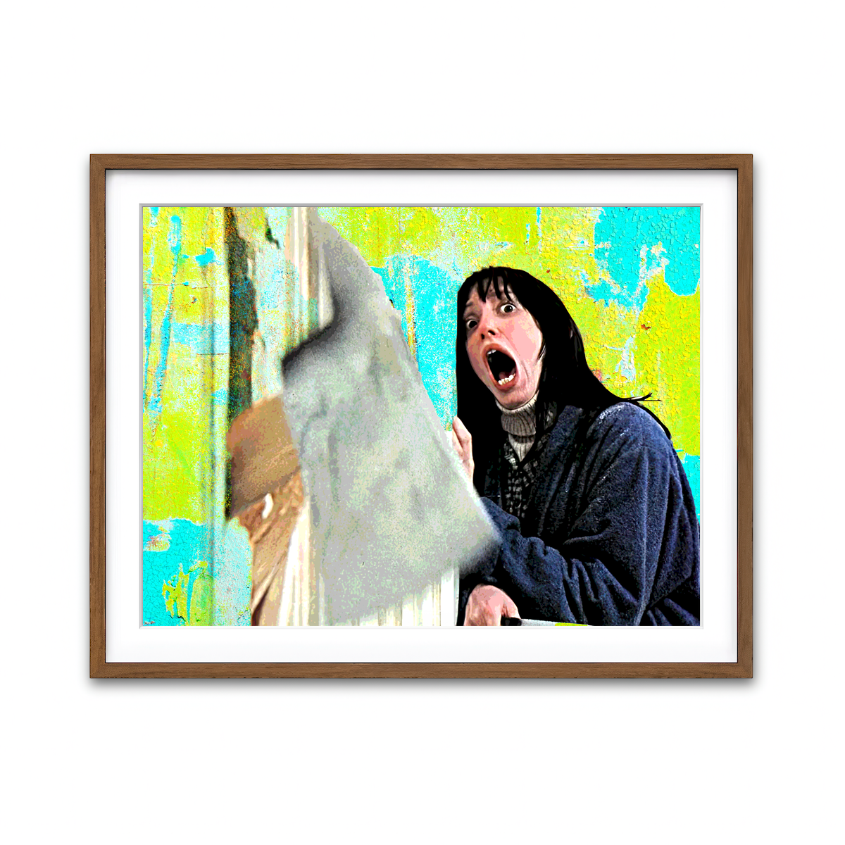 Framed Print 4x3 Walnut