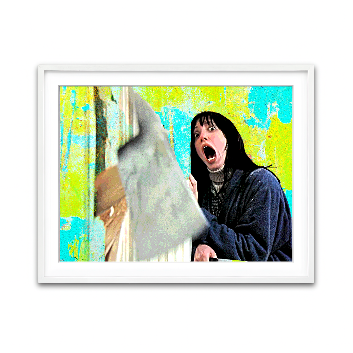 Framed Print 4x3 White