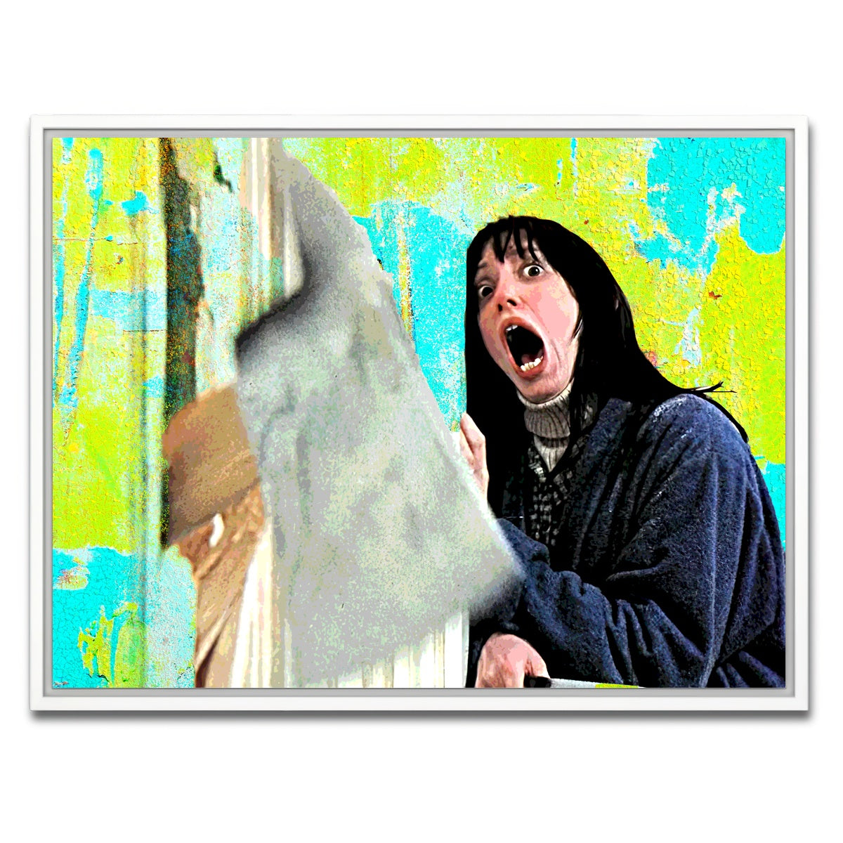 AUTO-MOCKUP WHITE | Here's Johnny | 1 Piece | White Framed Canvas | group=4x3