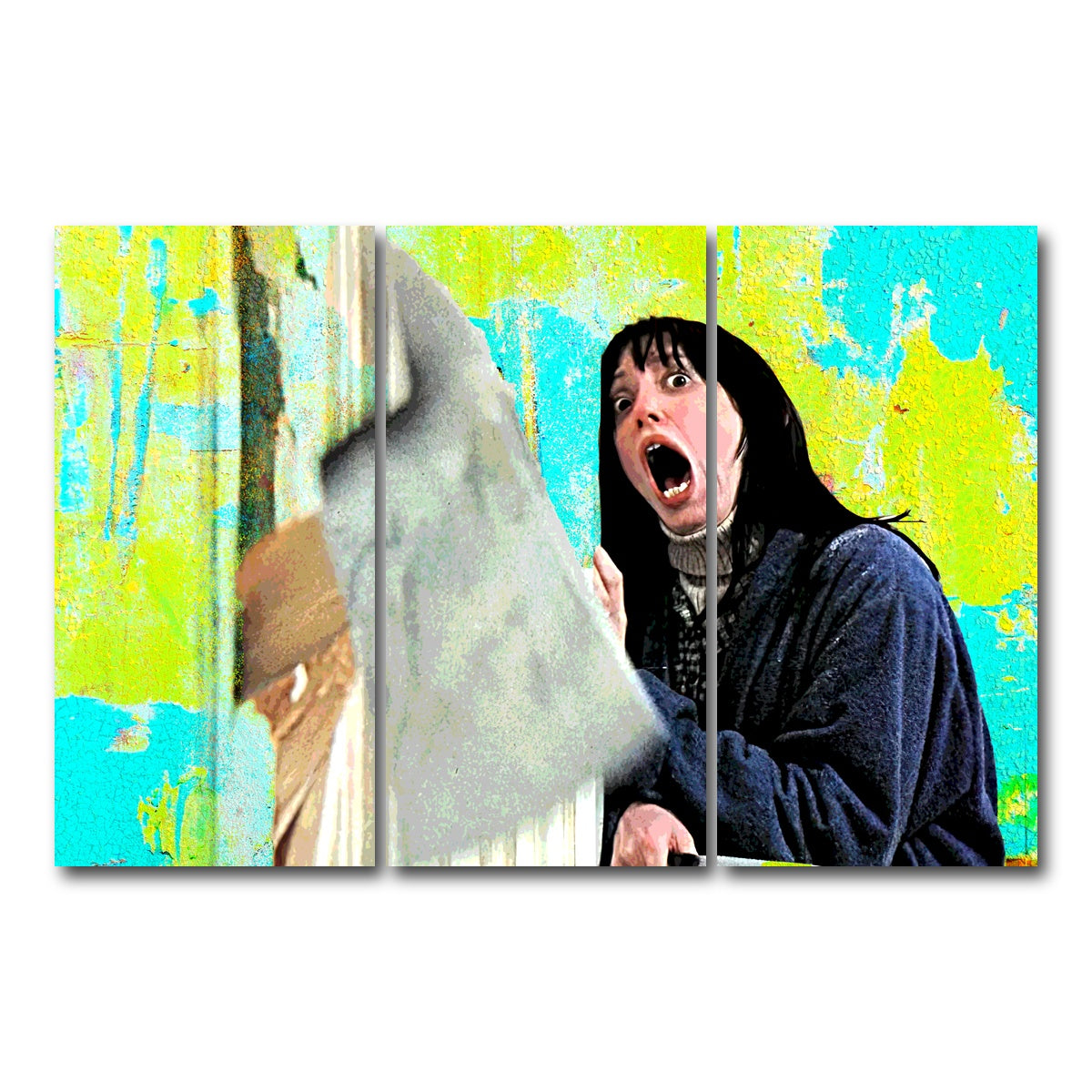 AUTO-MOCKUP WHITE | Here's Johnny | 3 Piece | Gallery Wrap Canvas | group=12x24