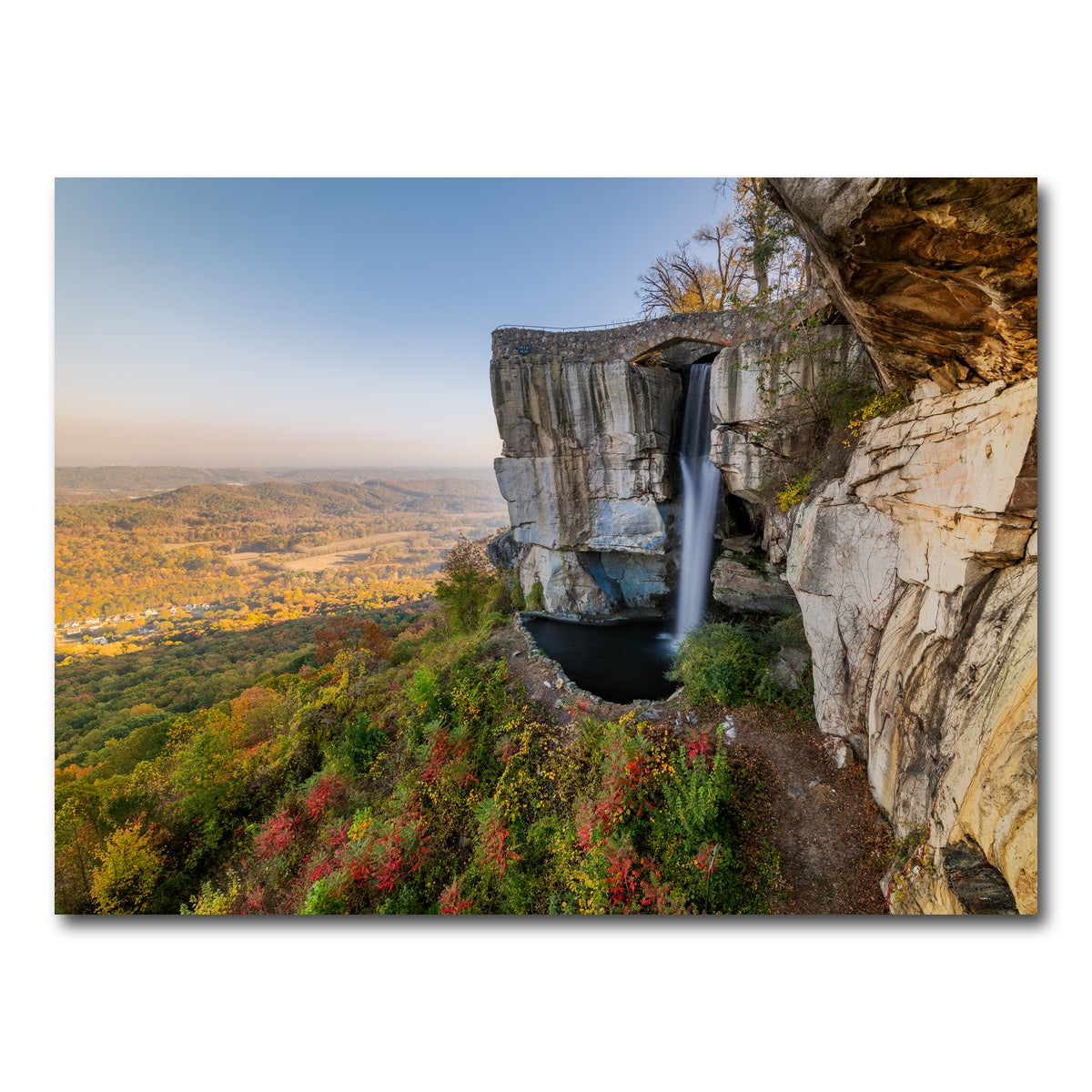 AUTO-MOCKUP WHITE | High Falls at Lookout Mountain | 1 Piece | Gallery Wrap Canvas | group=4x3