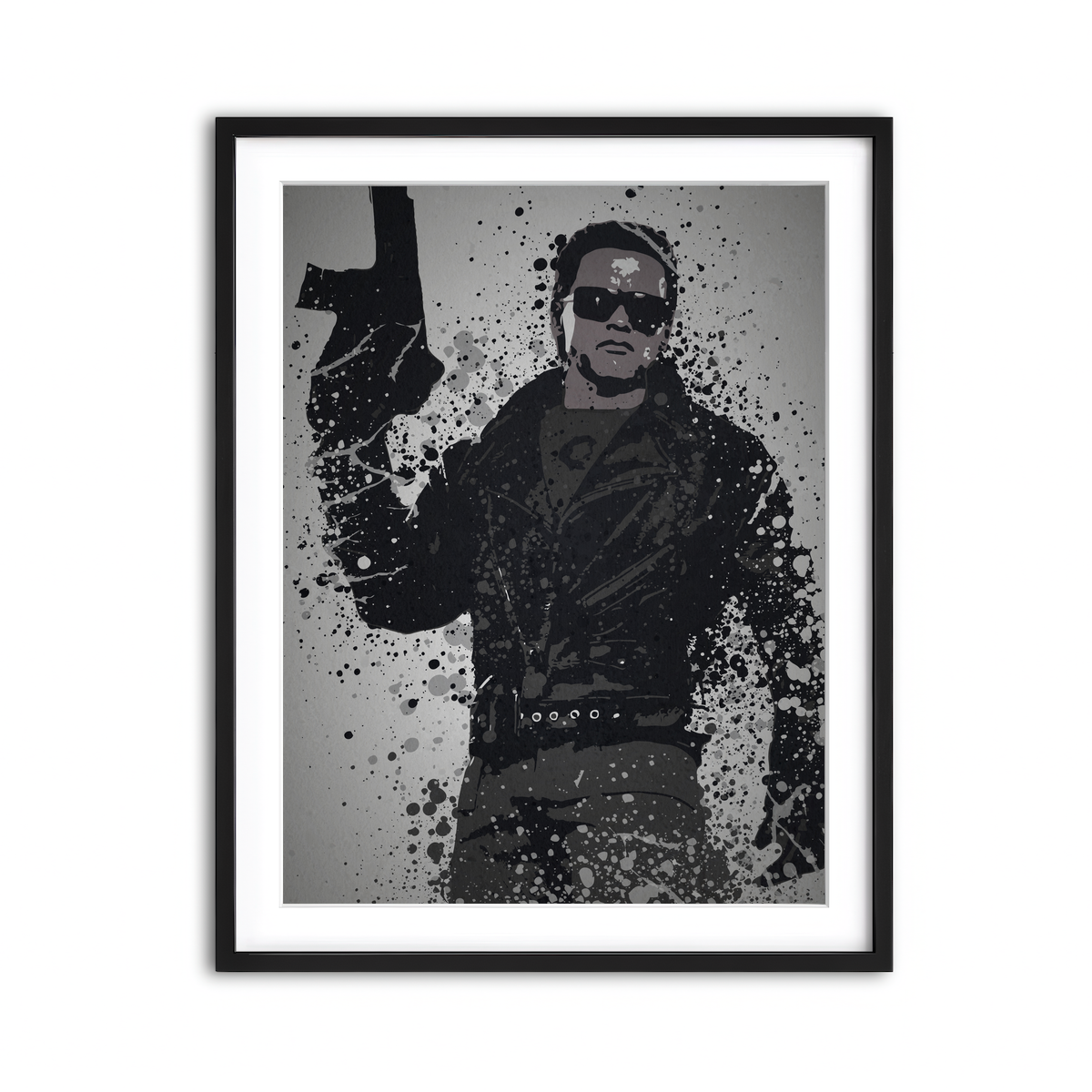 Framed Print 3x4 Black