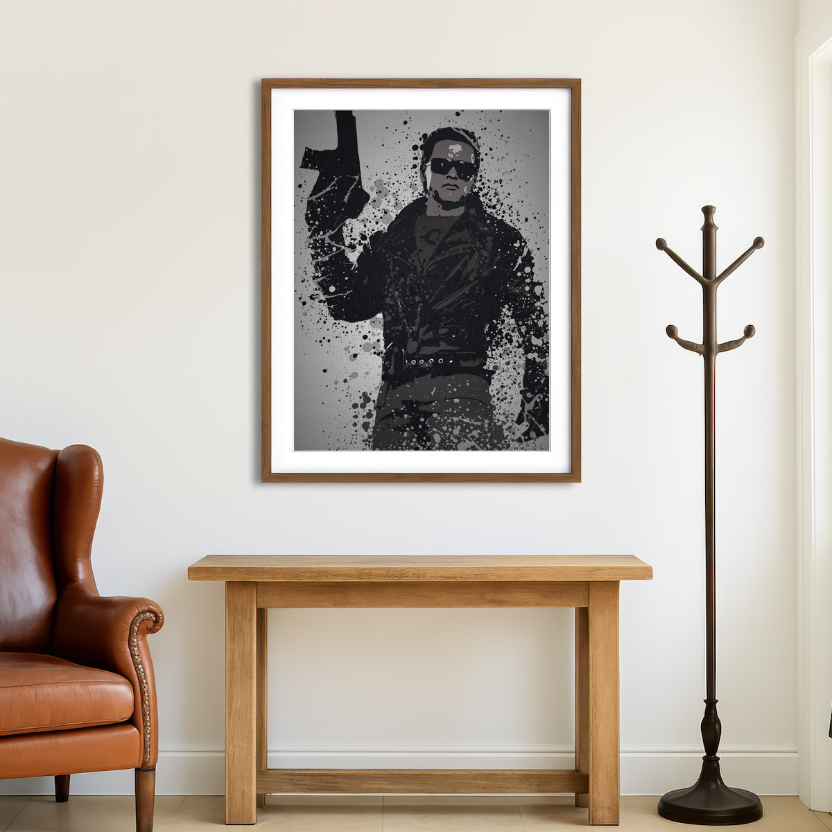 AUTO-MOCKUP ROOM | I'll Be Back Wall Art