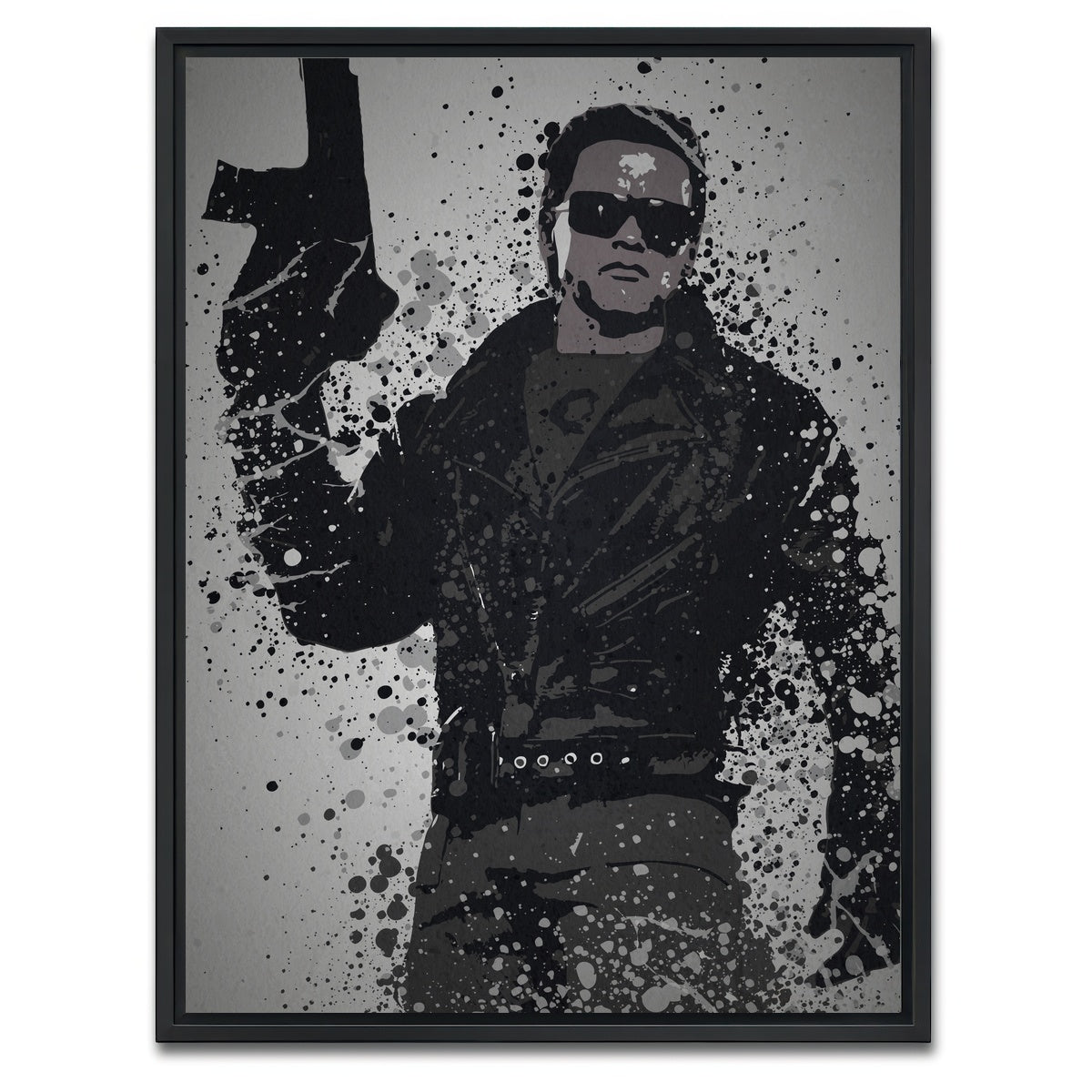 AUTO-MOCKUP WHITE | I'll Be Back | 1 Piece | Black Framed Canvas | group=3x4