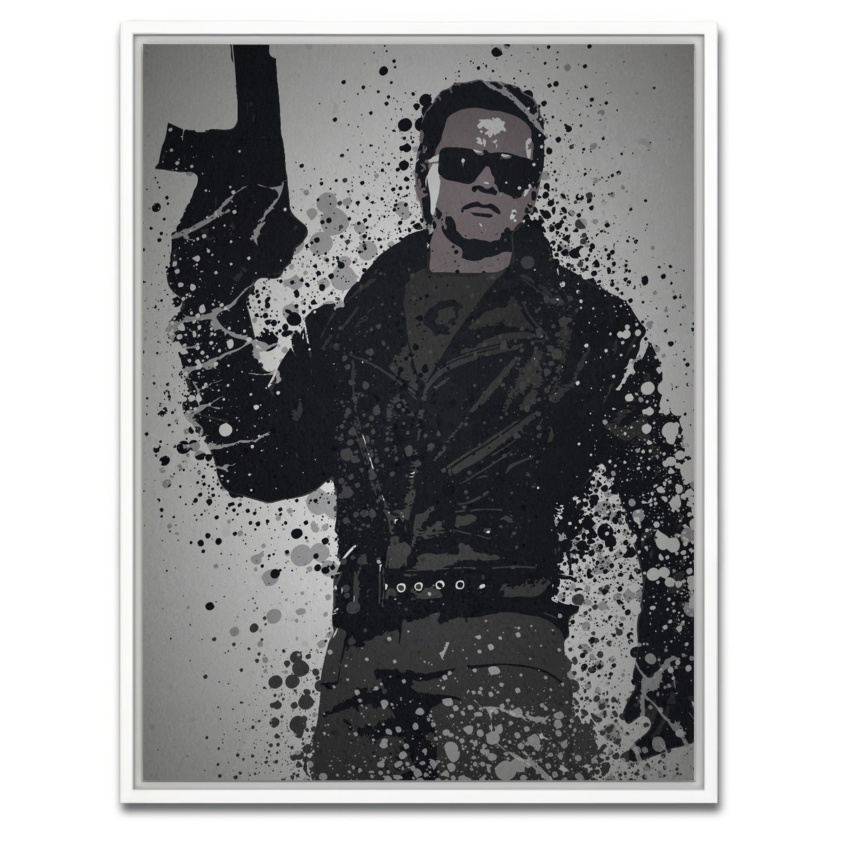 AUTO-MOCKUP WHITE | I'll Be Back | 1 Piece | White Framed Canvas | group=3x4