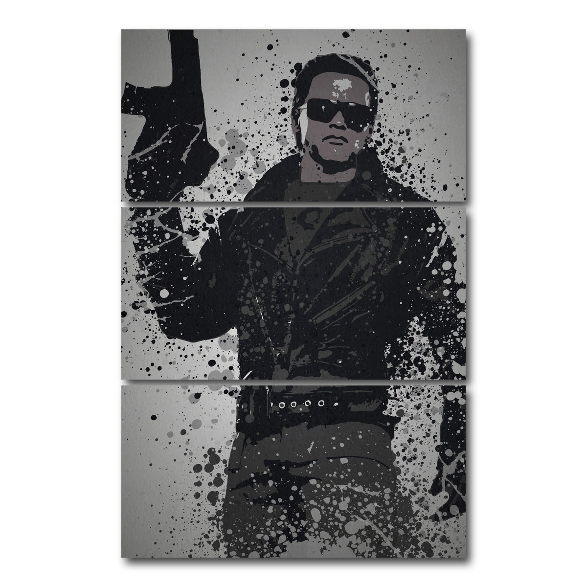 AUTO-MOCKUP WHITE | I'll Be Back | 3 Piece | Gallery Wrap Canvas | group=12x24_stacked