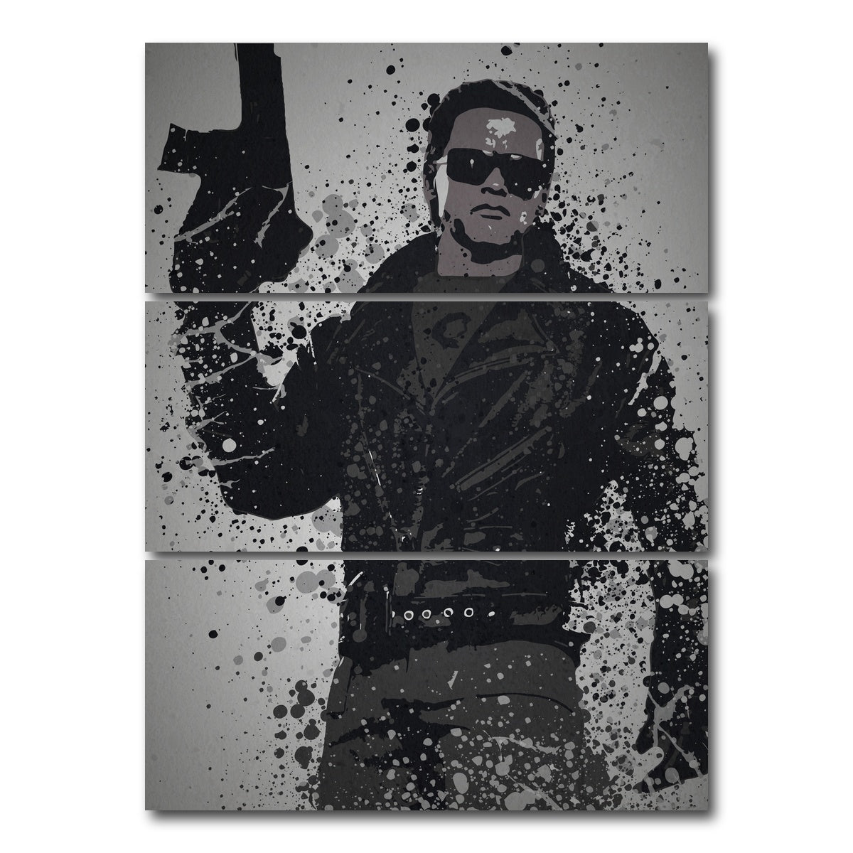 AUTO-MOCKUP WHITE | I'll Be Back | 3 Piece | Gallery Wrap Canvas | group=8x18_stacked