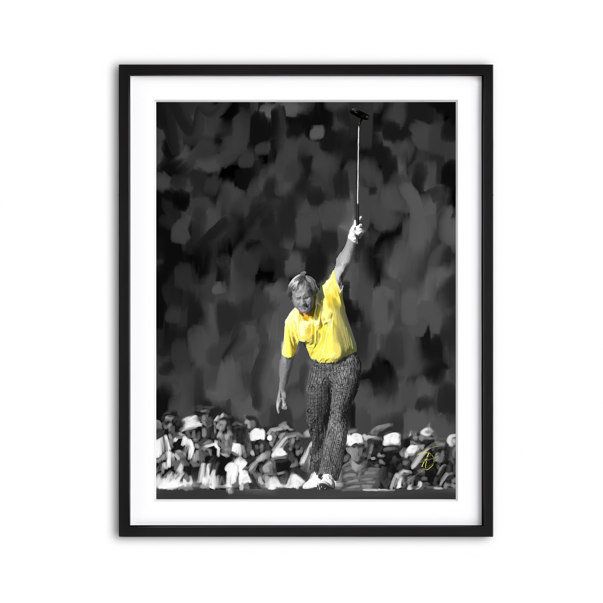 Framed Print 3x4 Black