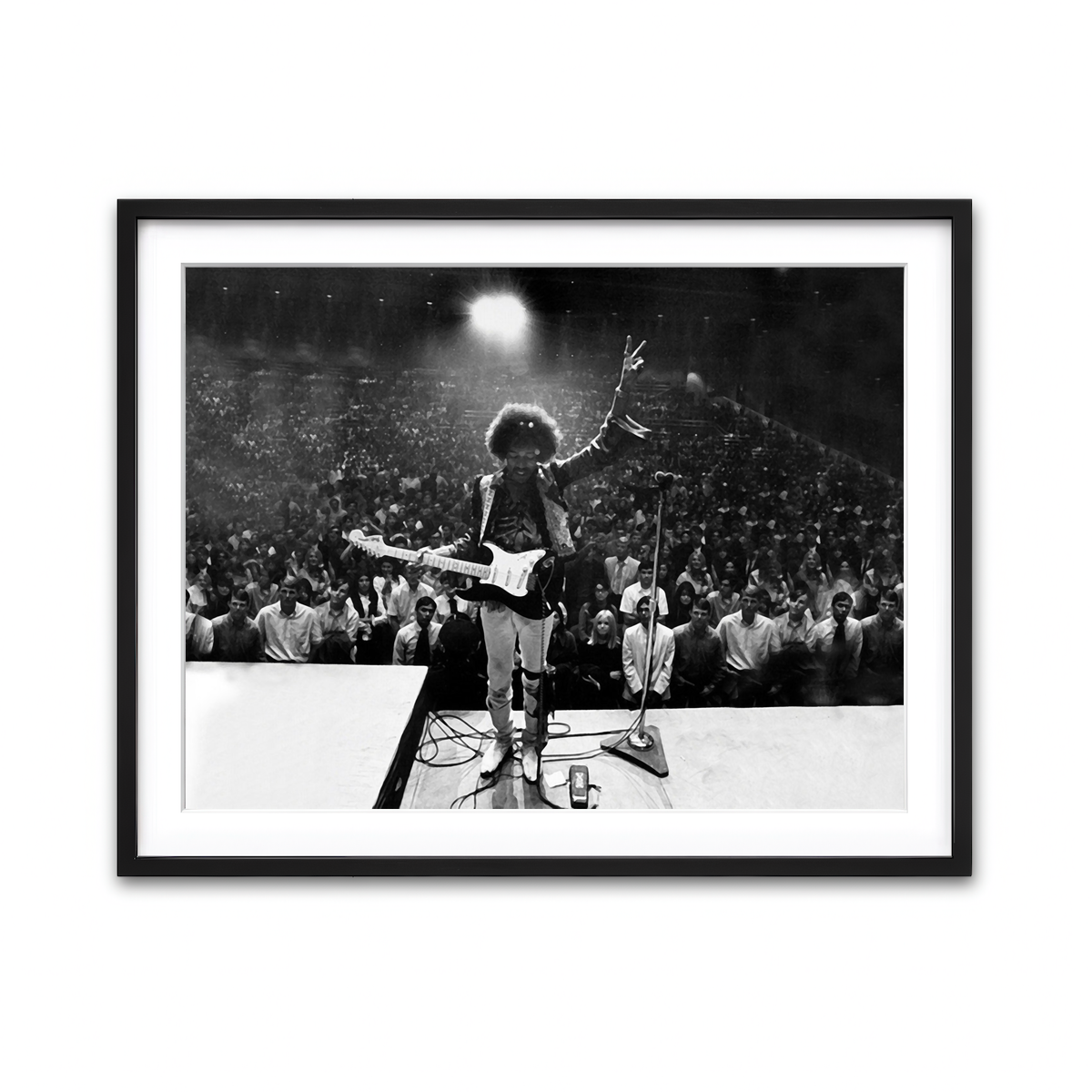 Framed Print 4x3 Black