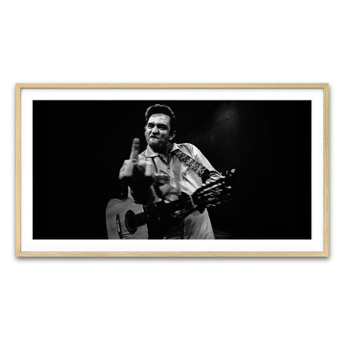 Framed Print 2x1 Natural