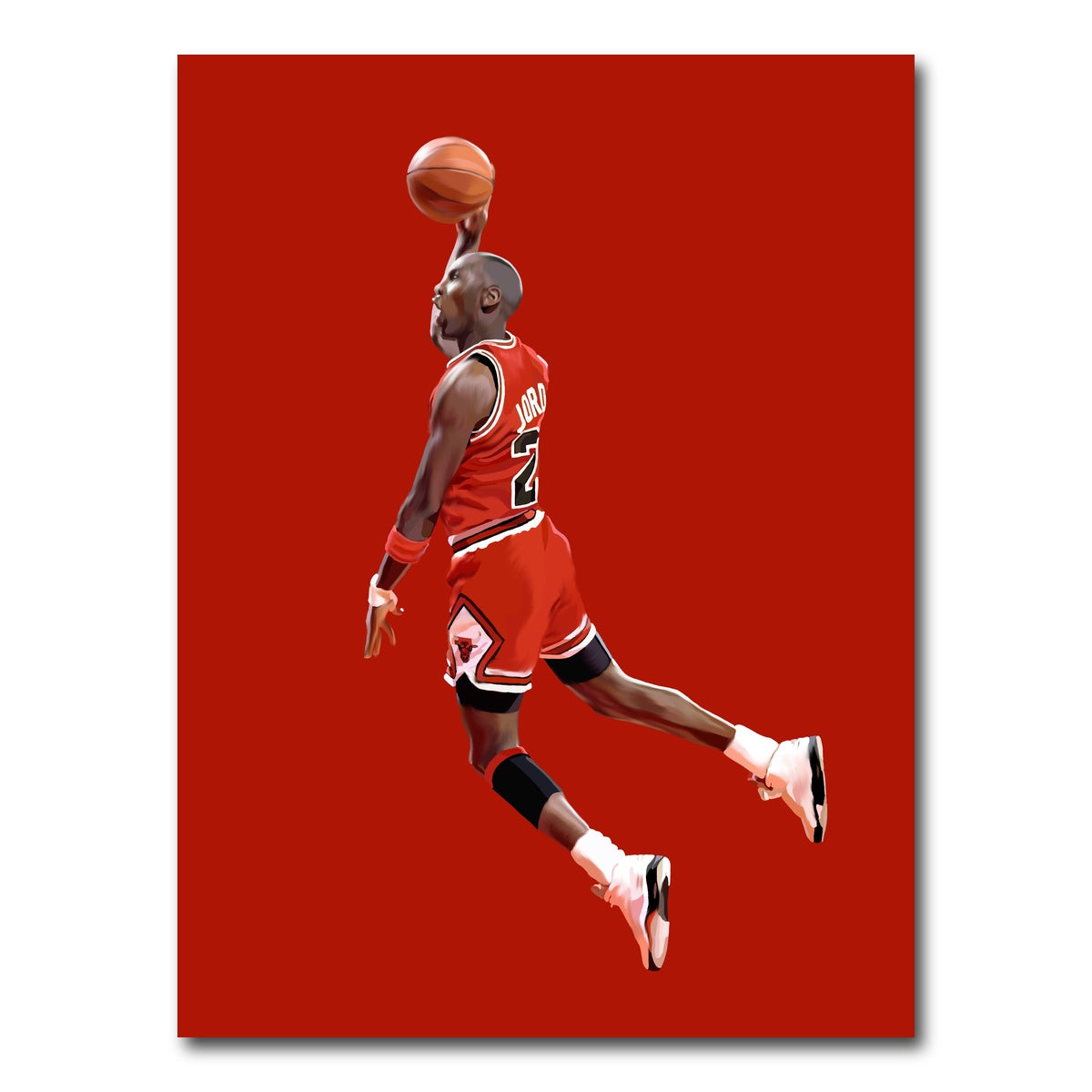 AUTO-MOCKUP WHITE | Jumping Michael | 1 Piece | Gallery Wrap Canvas | group=3x4