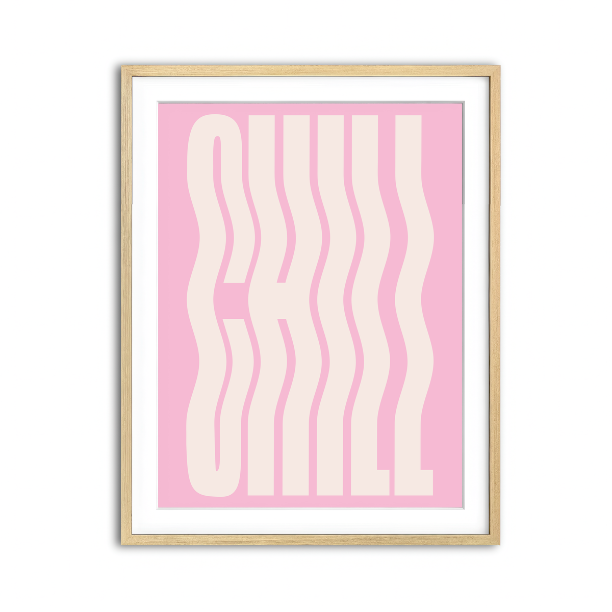 Framed Print 3x4 Natural