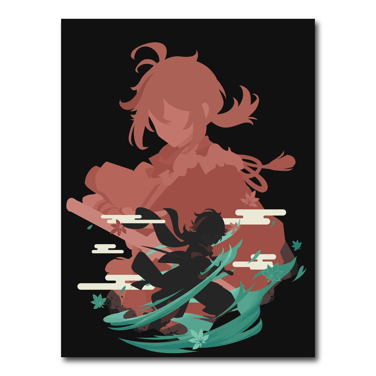 AUTO-MOCKUP WHITE | Kazuha | 1 Piece | Gallery Wrap Canvas | group=3x4