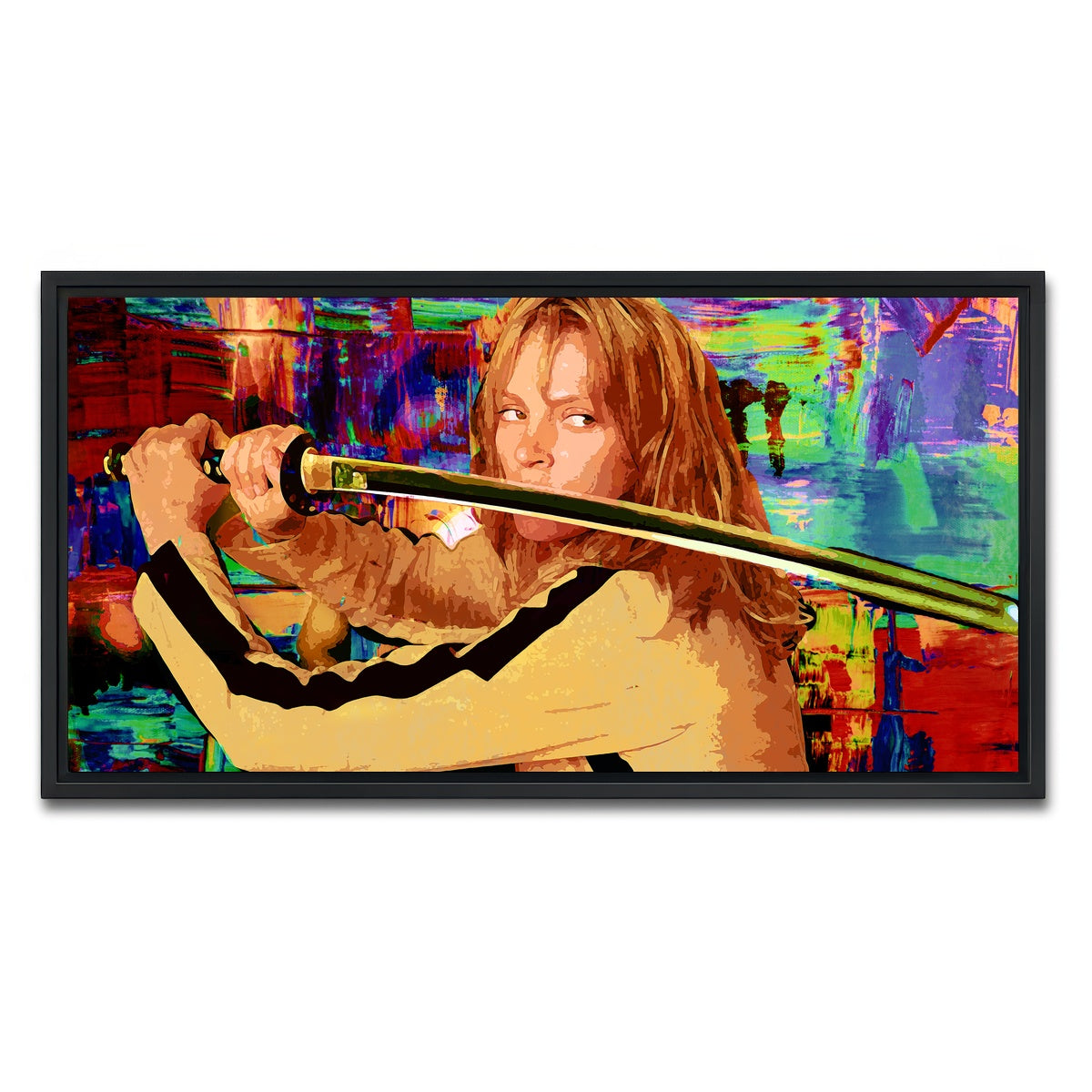 AUTO-MOCKUP WHITE | Kill Bill | 1 Piece | Black Framed Canvas | group=2x1