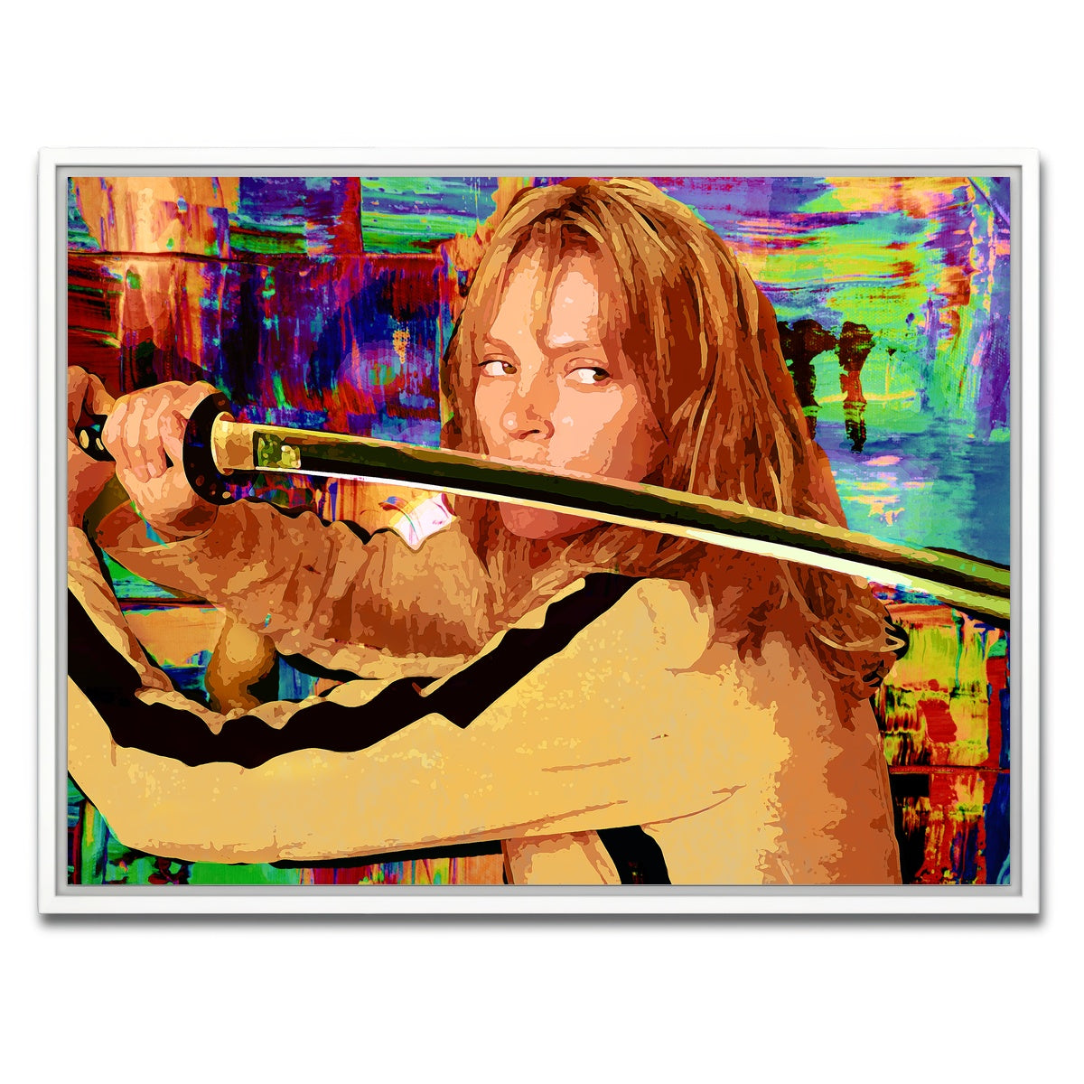 AUTO-MOCKUP WHITE | Kill Bill | 1 Piece | White Framed Canvas | group=4x3