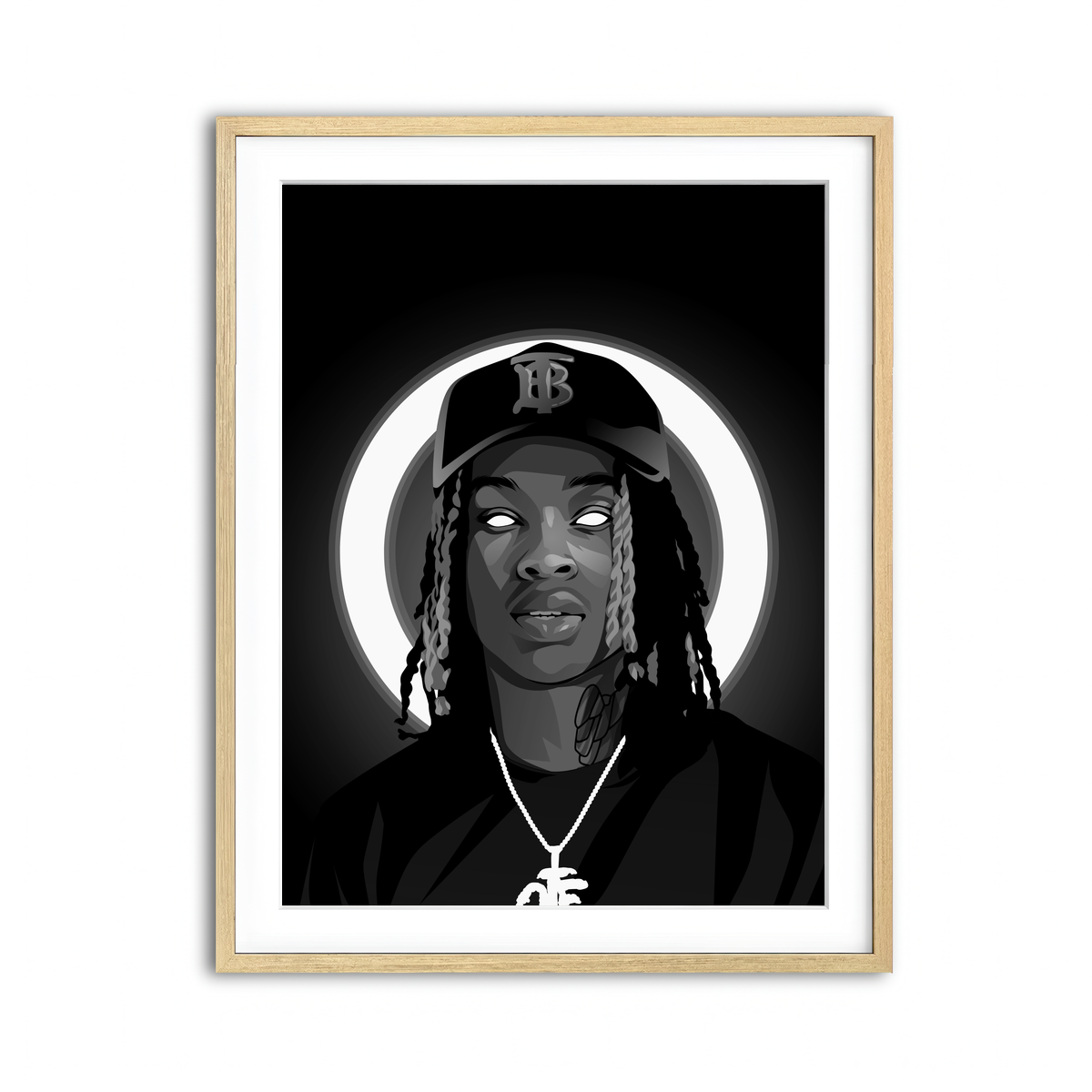 Framed Print 3x4 Natural