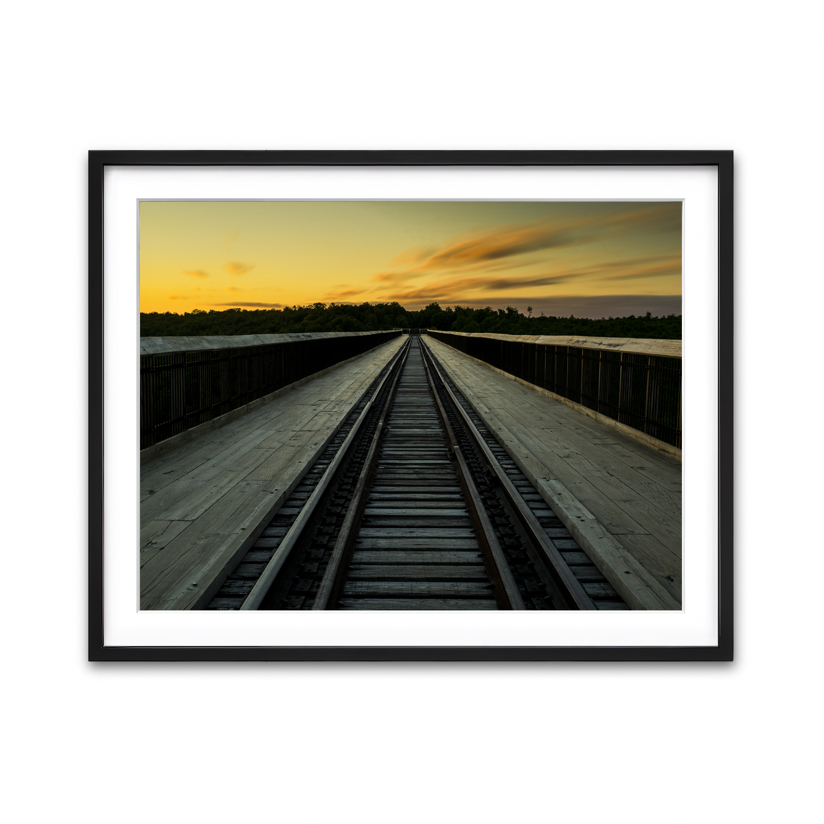 Framed Print 4x3 Black