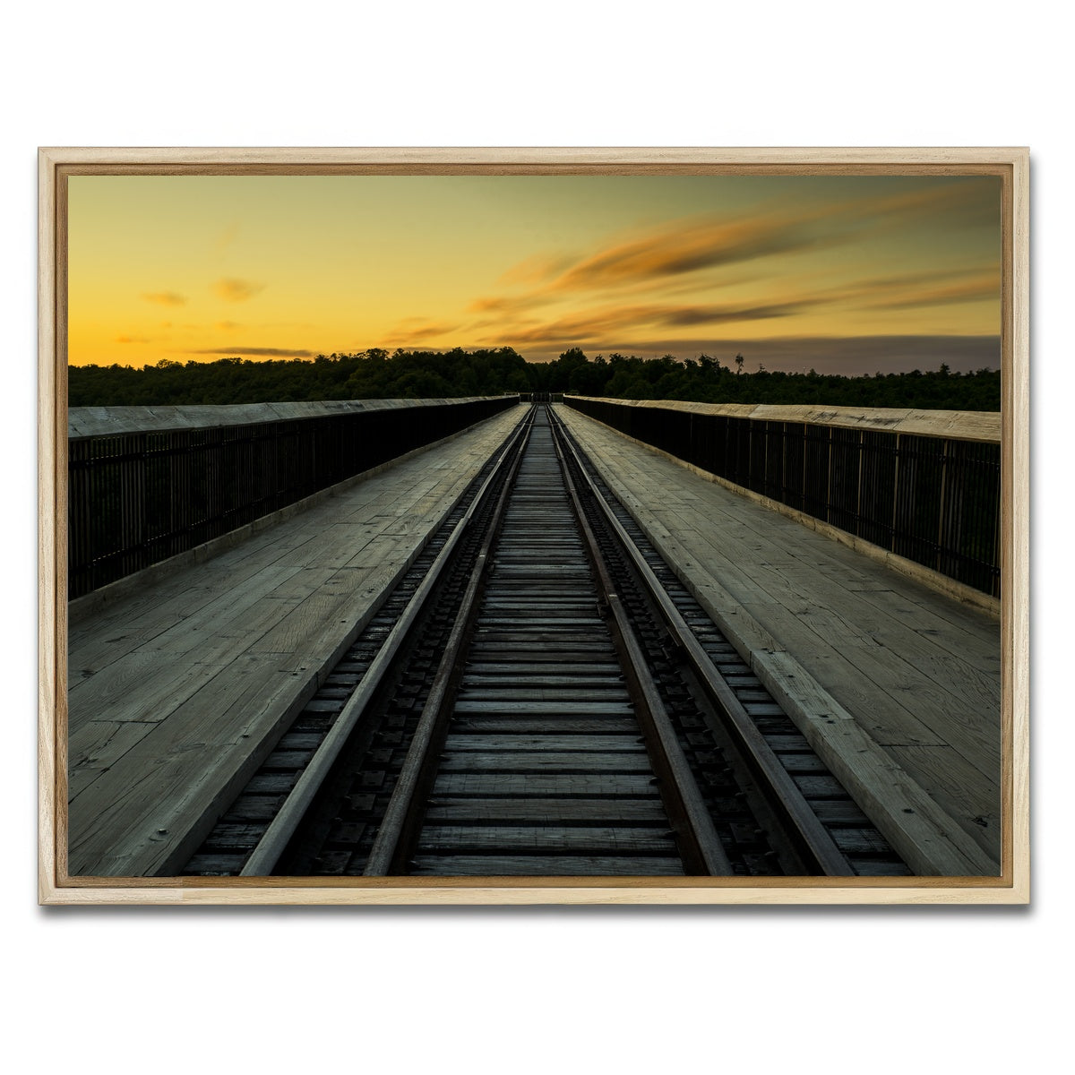 AUTO-MOCKUP WHITE | Kinzua Bridge | 1 Piece | Natural Framed Canvas | group=4x3