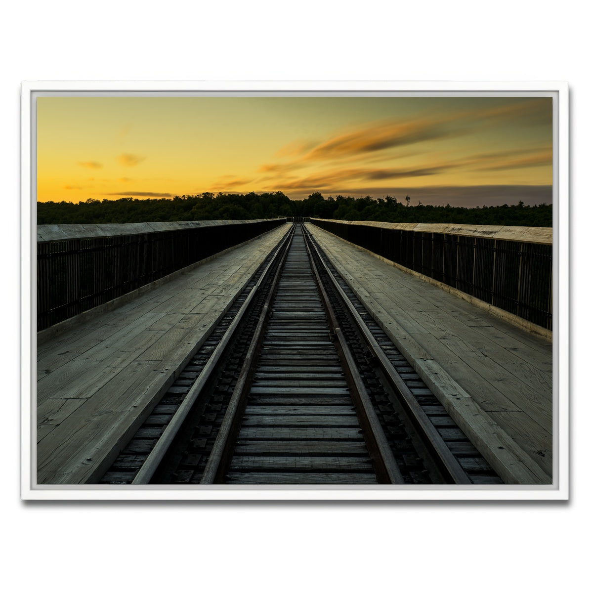 AUTO-MOCKUP WHITE | Kinzua Bridge | 1 Piece | White Framed Canvas | group=4x3