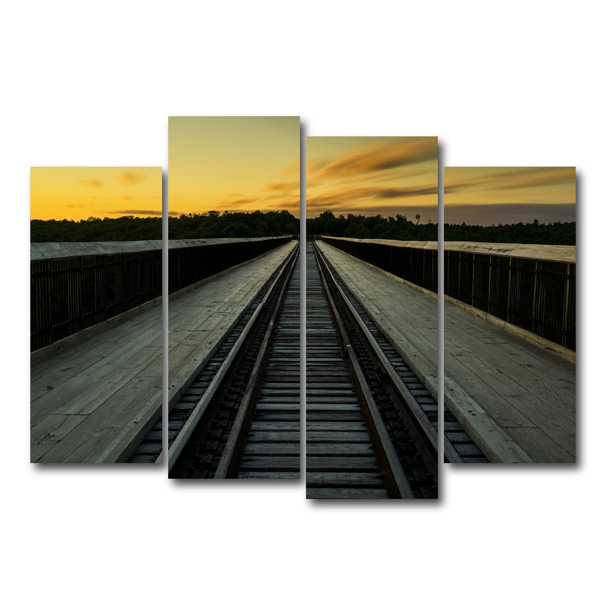 AUTO-MOCKUP WHITE | Kinzua Bridge | 4 Piece | Gallery Wrap Canvas | group=4_normal