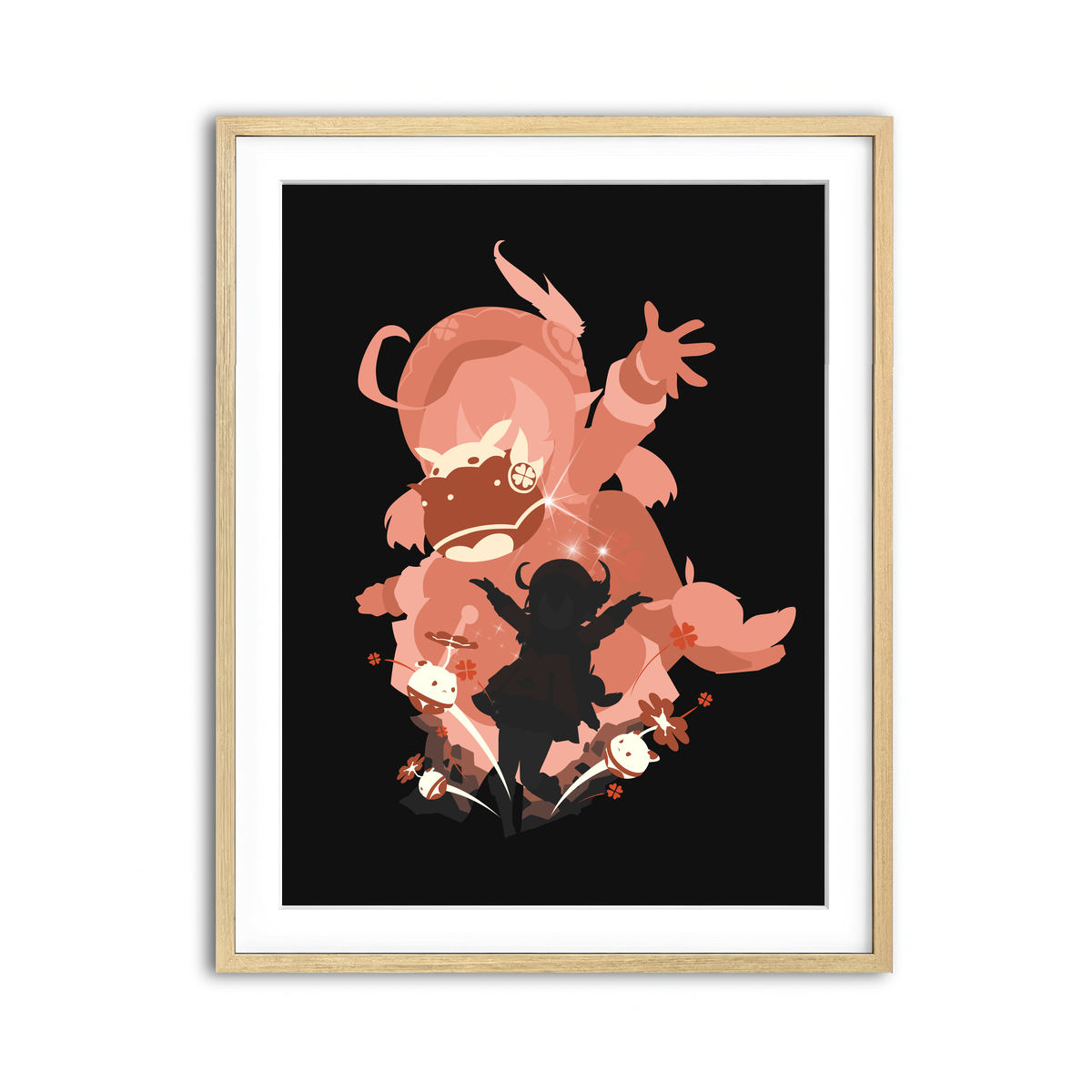 Framed Print 3x4 Natural