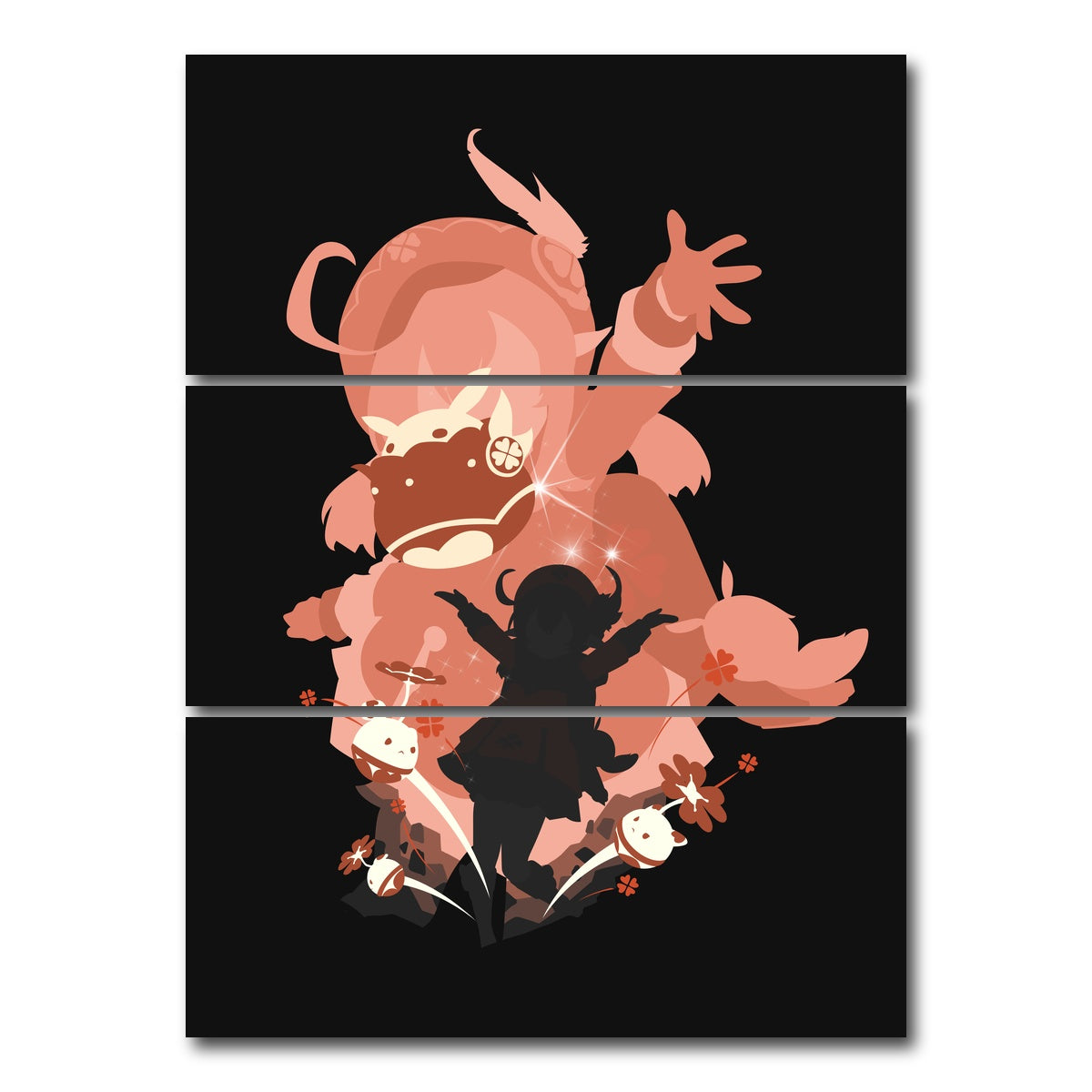 AUTO-MOCKUP WHITE | Klee | 3 Piece | Gallery Wrap Canvas | group=8x18_stacked