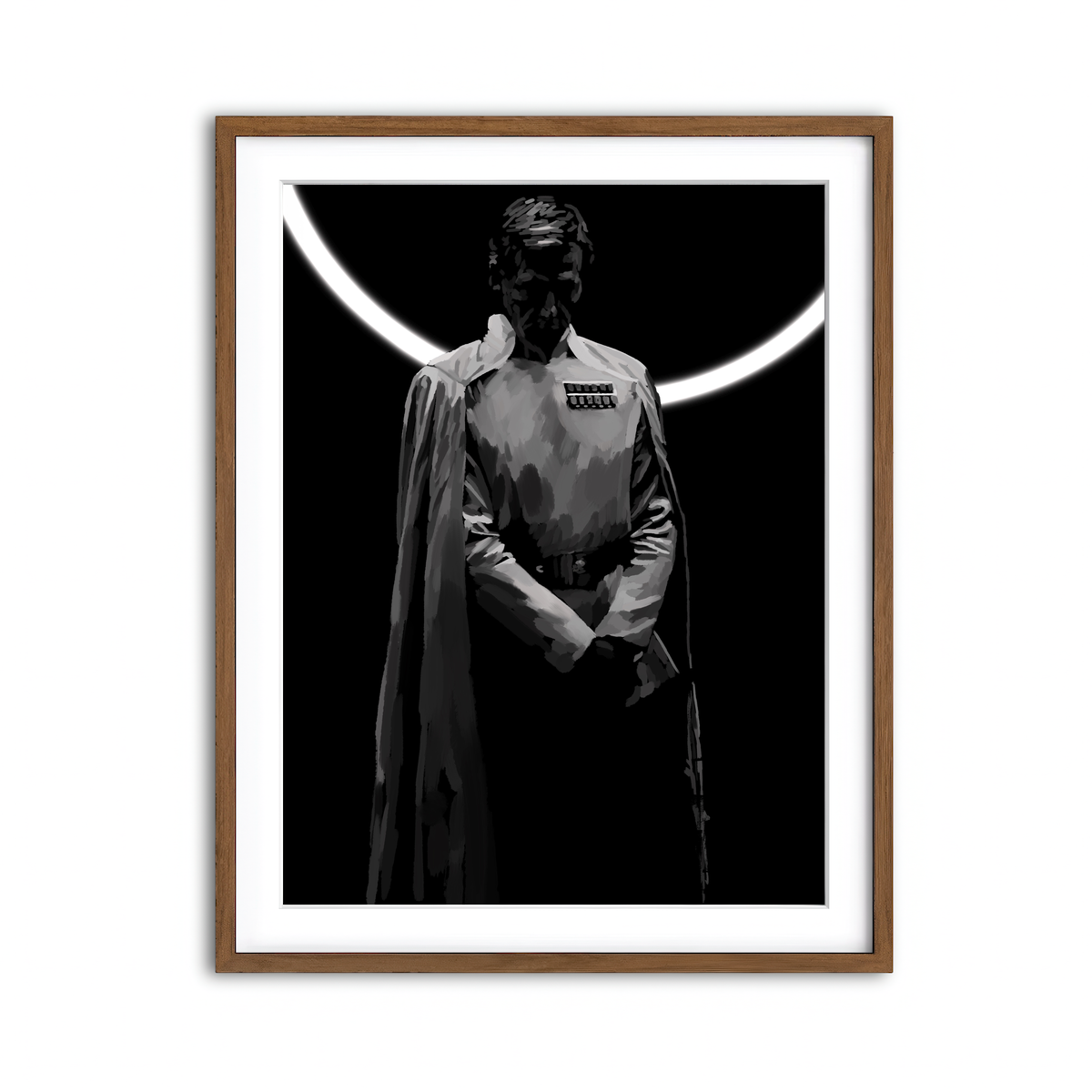 Framed Print 3x4 Walnut