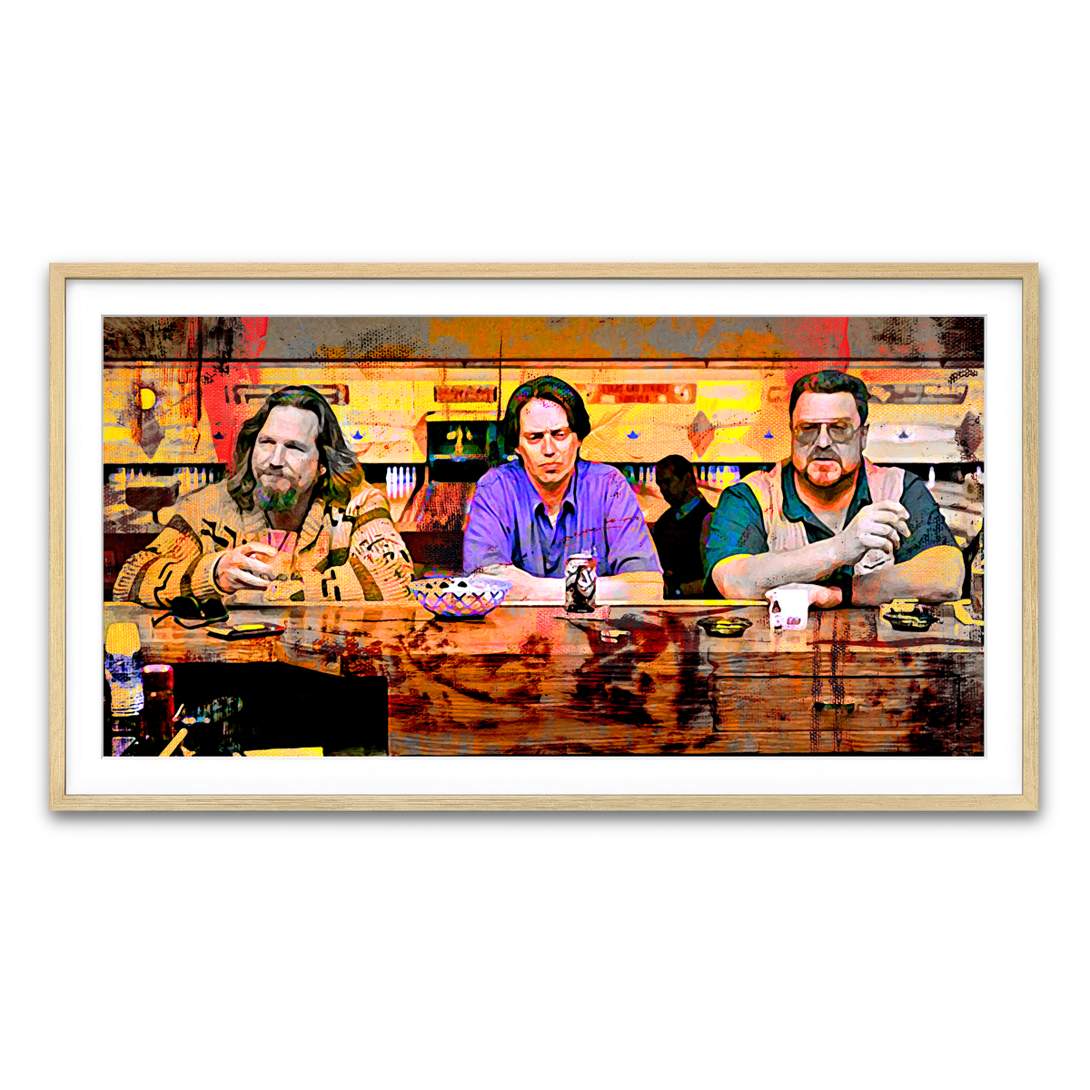 Framed Print 2x1 Natural