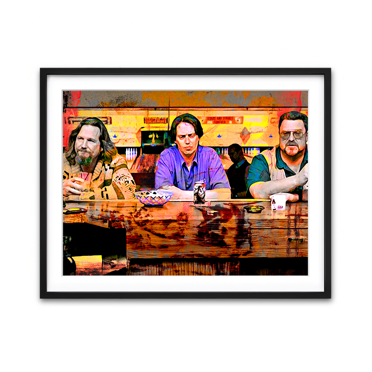 Framed Print 4x3 Black