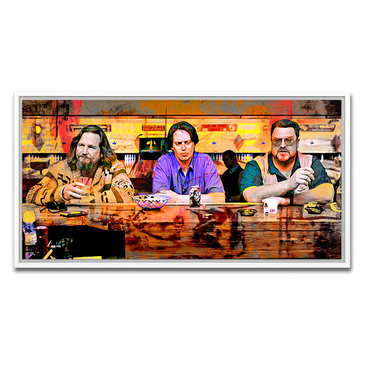 AUTO-MOCKUP WHITE | Lebowski Crew | 1 Piece | White Frame | group=2x1