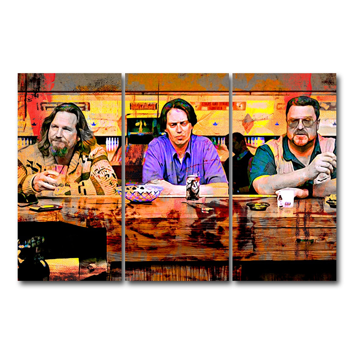 AUTO-MOCKUP WHITE | Lebowski Crew | 3 Piece | Gallery Wrapped | group=12x24