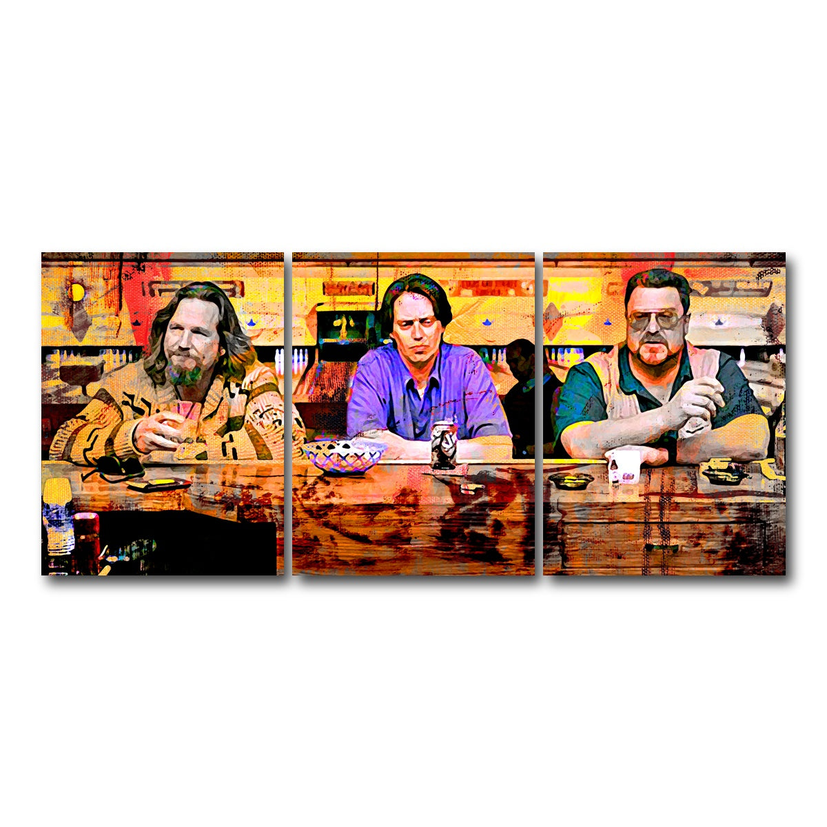 AUTO-MOCKUP WHITE | Lebowski Crew | 3 Piece | Gallery Wrapped | group=18x24