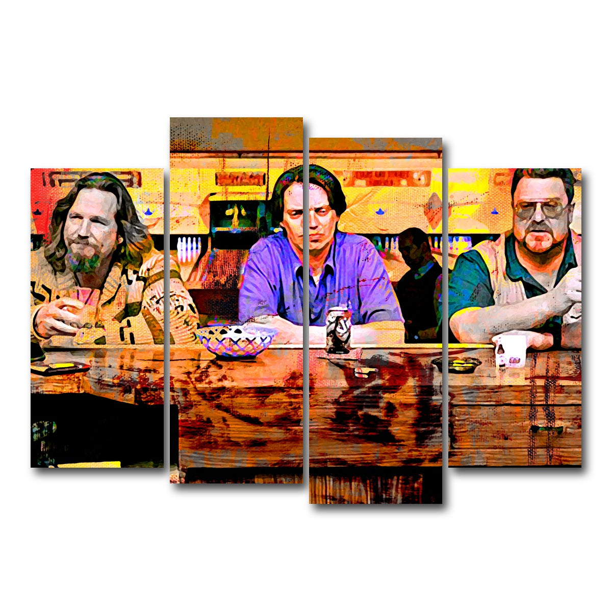 AUTO-MOCKUP WHITE | Lebowski Crew | 4 Piece | Gallery Wrapped | group=4_normal