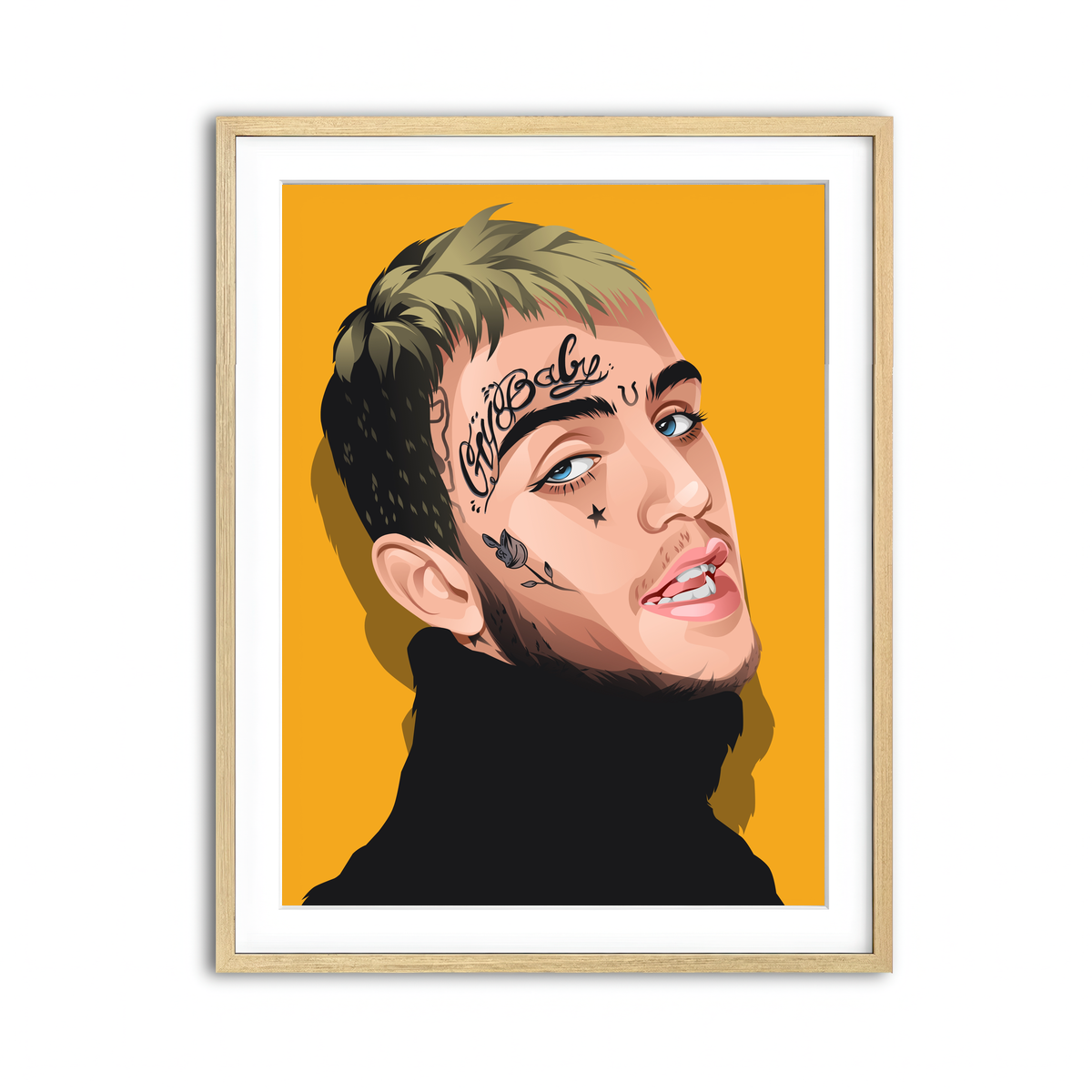 Framed Print 3x4 Natural