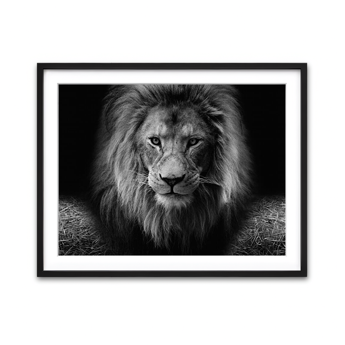 Framed Print 4x3 Black