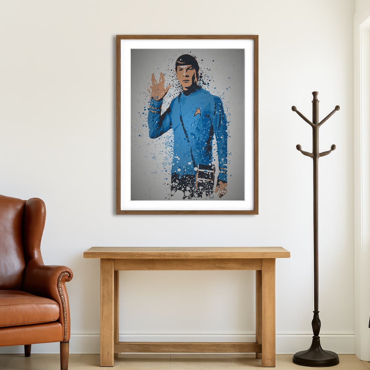 AUTO-MOCKUP ROOM | Live Long And Prosper Wall Art