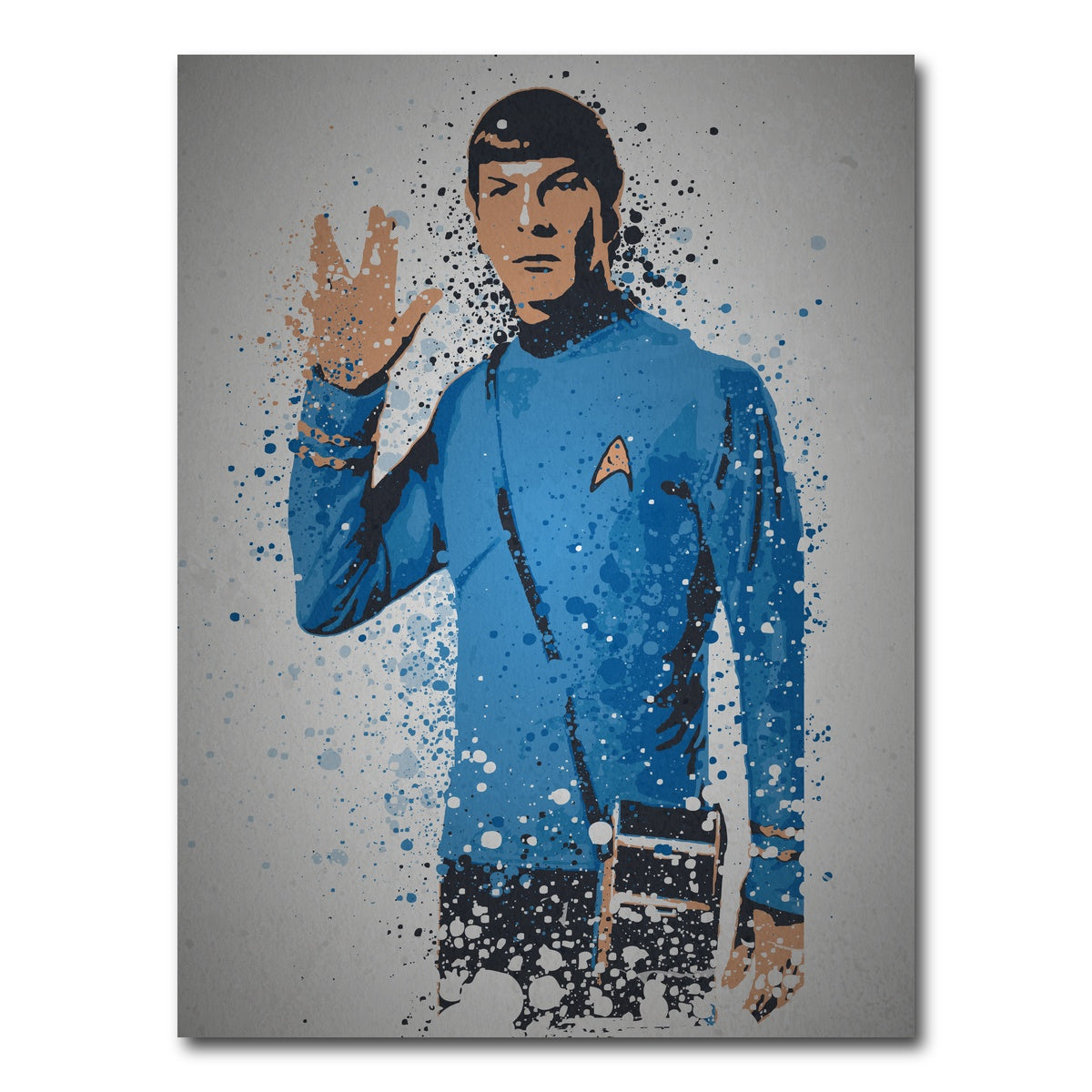 AUTO-MOCKUP WHITE | Live Long And Prosper | 1 Piece | Gallery Wrap Canvas | group=3x4