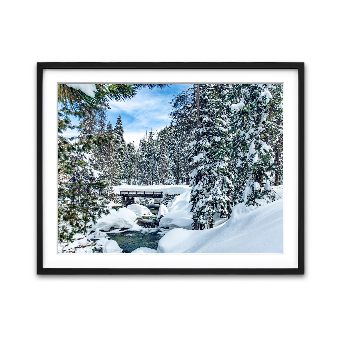 Framed Print 4x3 Black