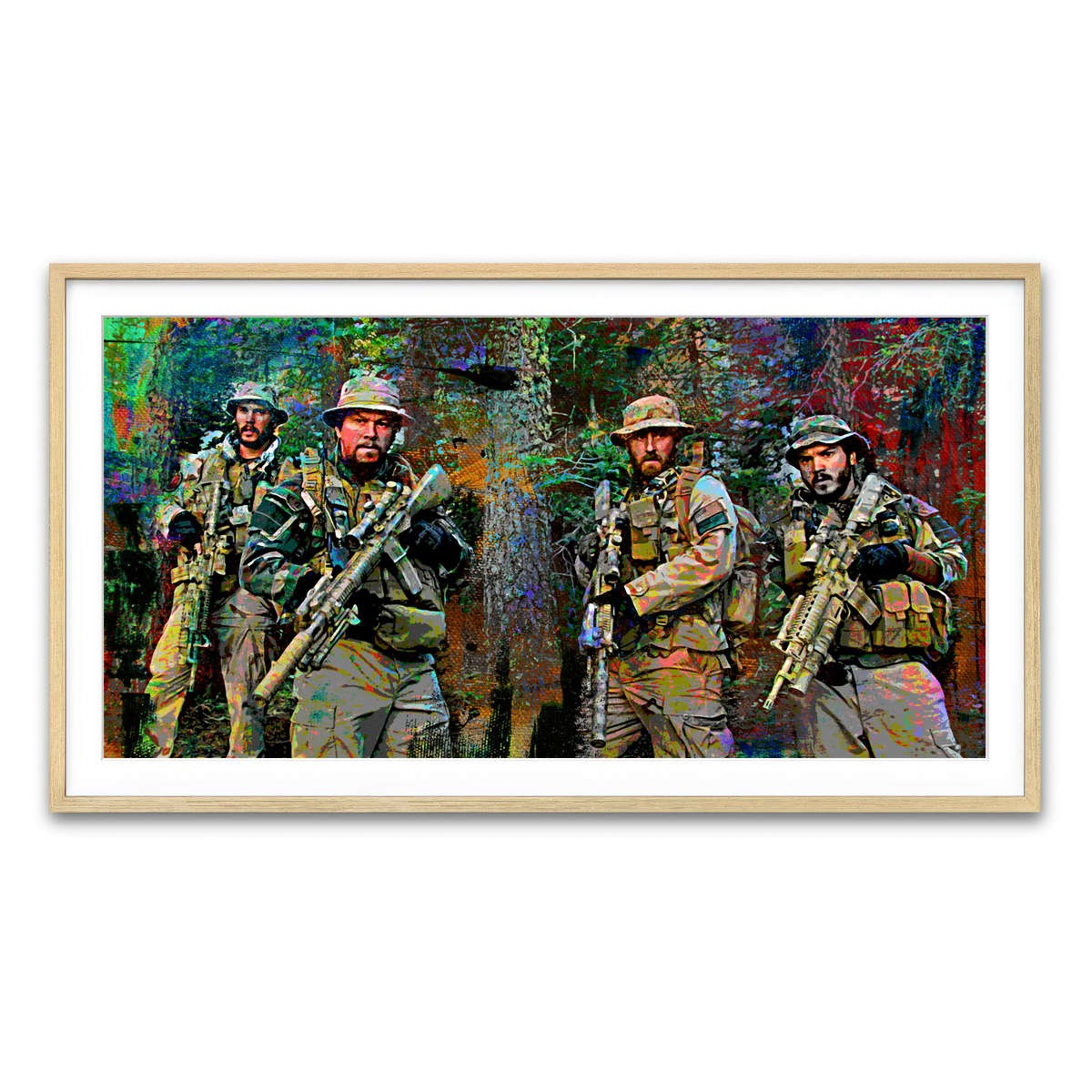 Framed Print 2x1 Natural