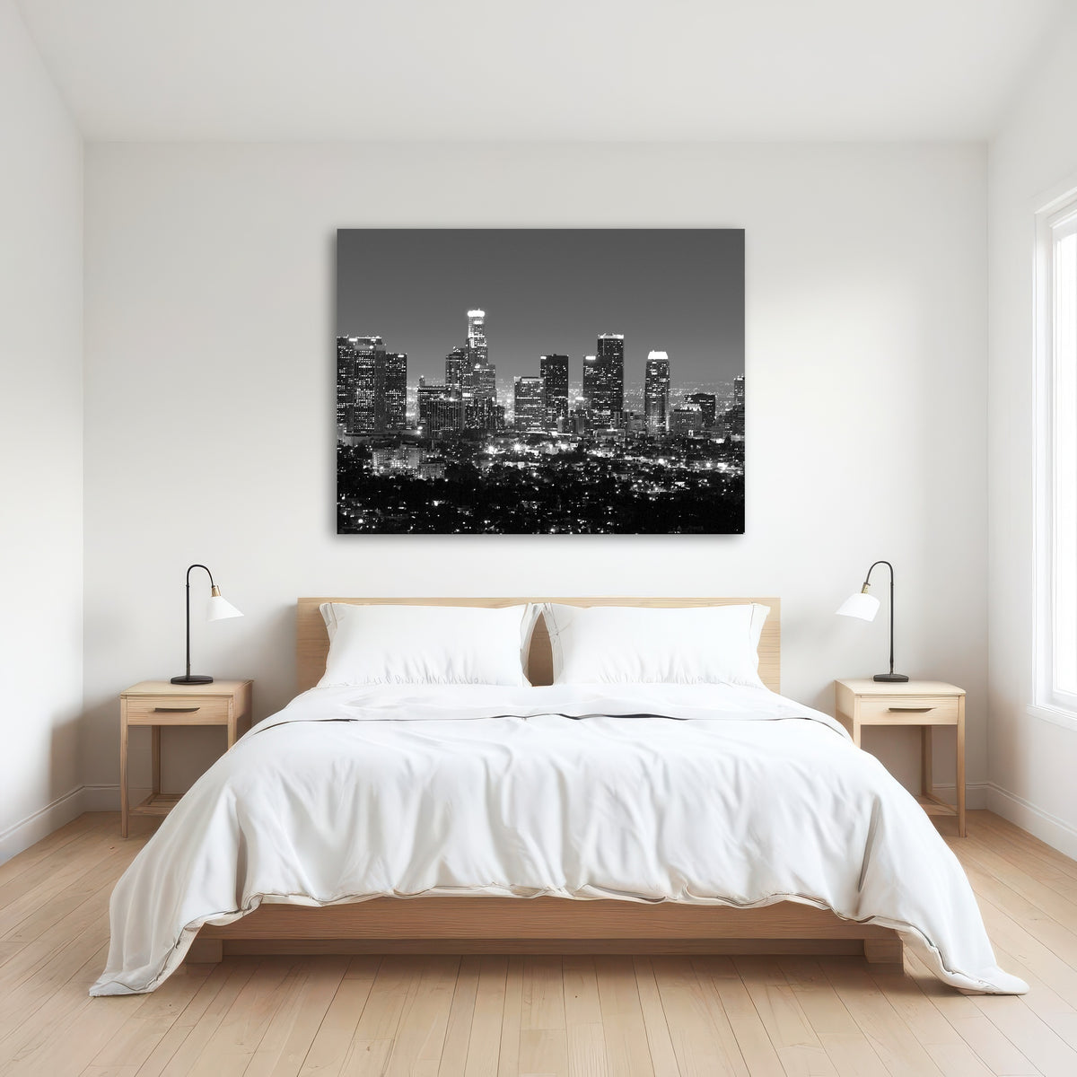 Los Angeles Skyline Wall Art