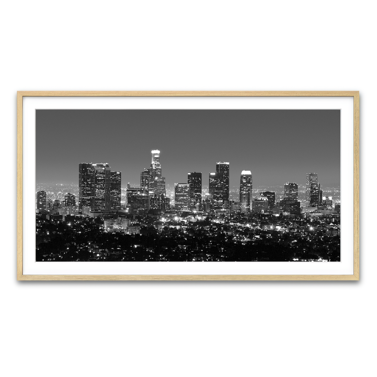 Framed Print 2x1 Natural