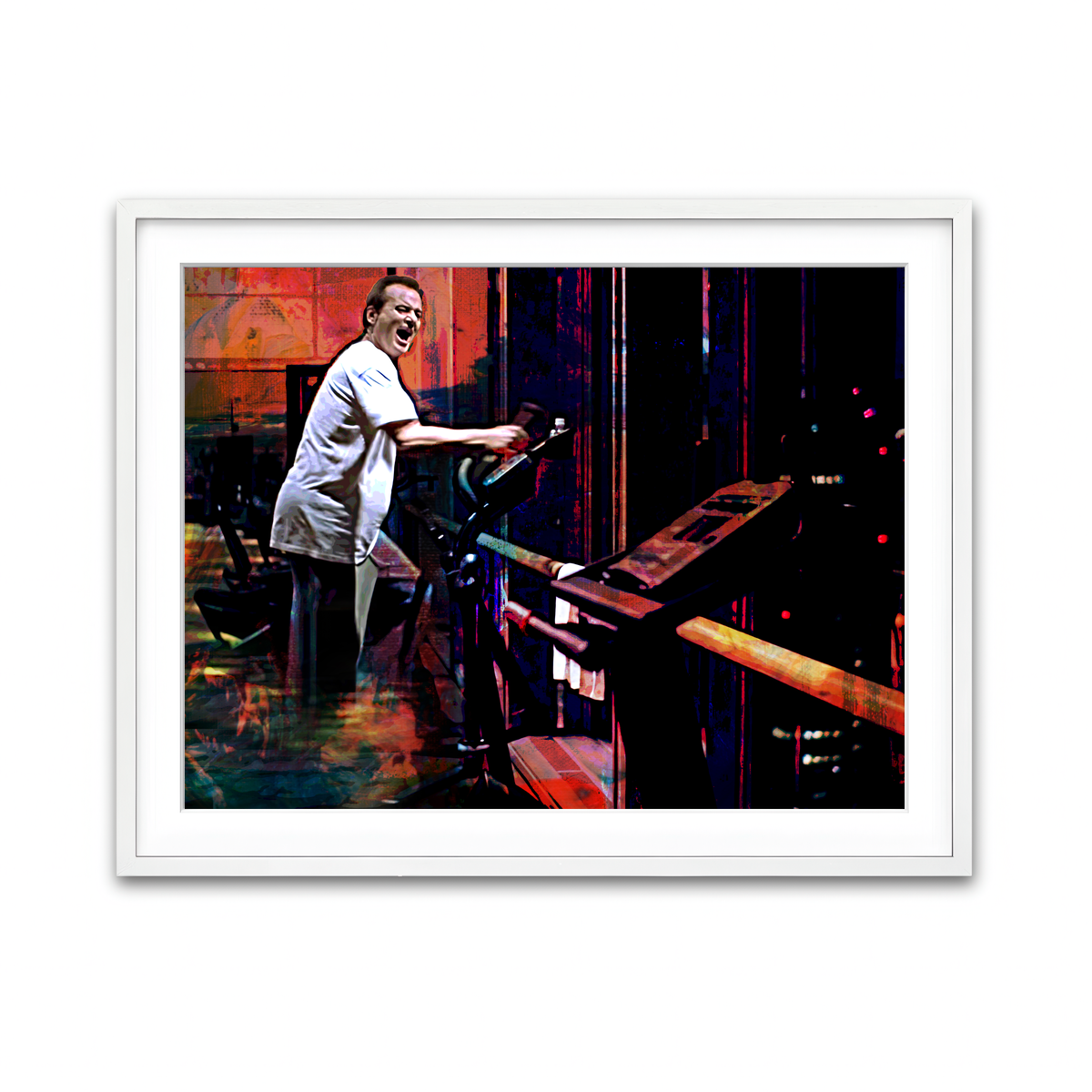 Framed Print 4x3 White