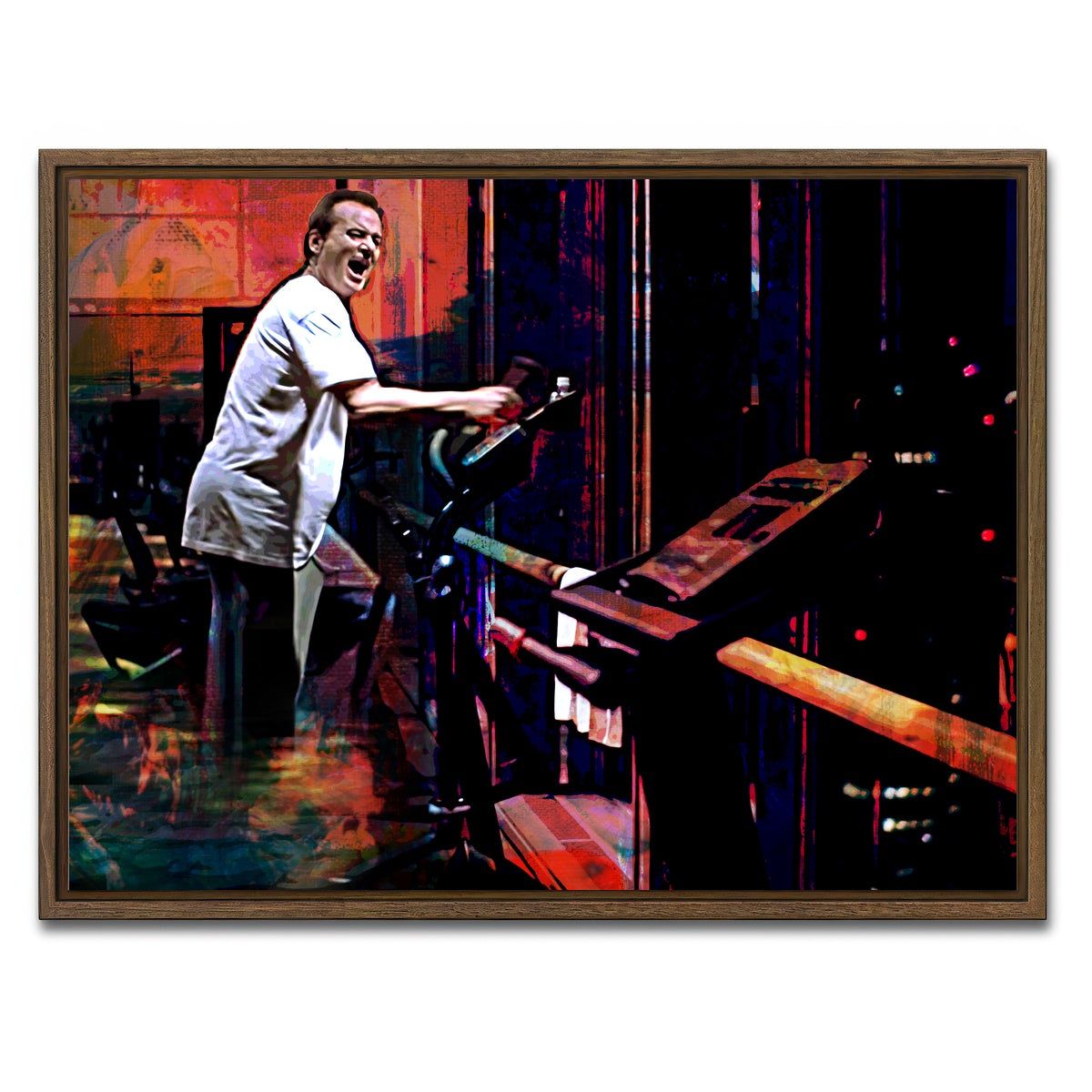 AUTO-MOCKUP WHITE | Lost in Translation Elliptical | 1 Piece | Walnut Framed Canvas | group=4x3