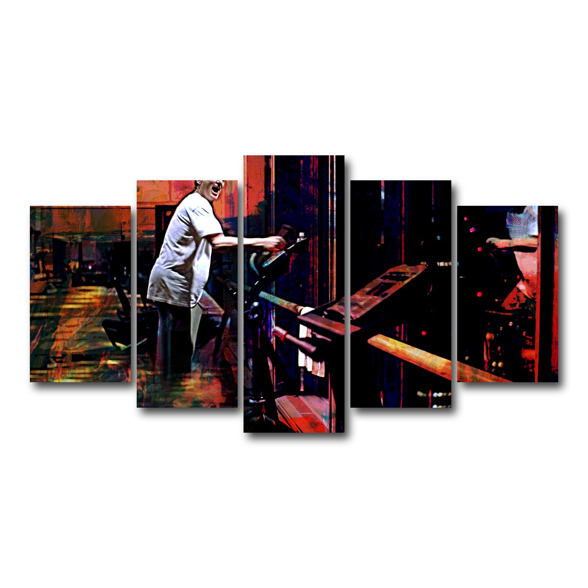 AUTO-MOCKUP WHITE | Lost in Translation Elliptical | 5 Piece | Gallery Wrap Canvas | group=5_normal