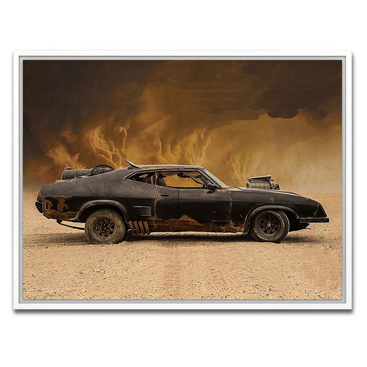 AUTO-MOCKUP WHITE | Mad Max Falcon | 1 Piece | White Framed Canvas | group=4x3