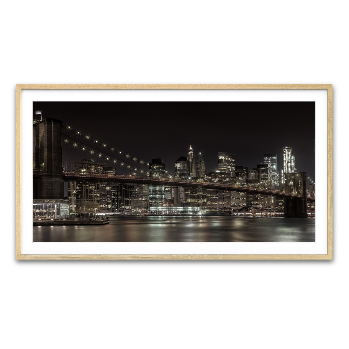 Framed Print 2x1 Natural