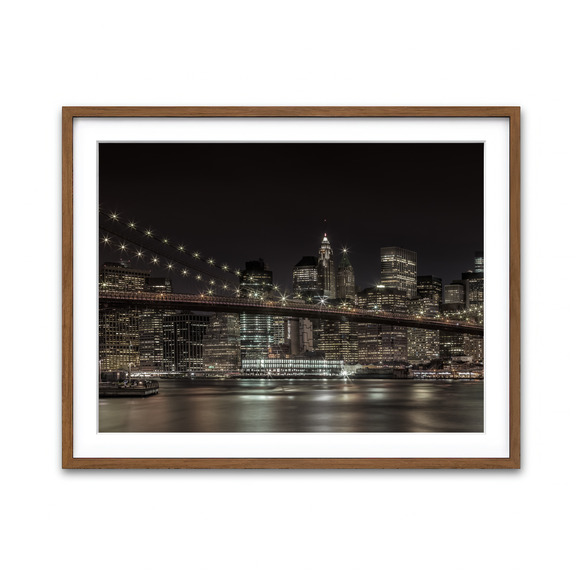 Framed Print 4x3 Walnut